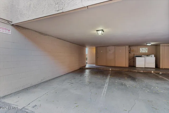 a view of a livingroom with a staircase