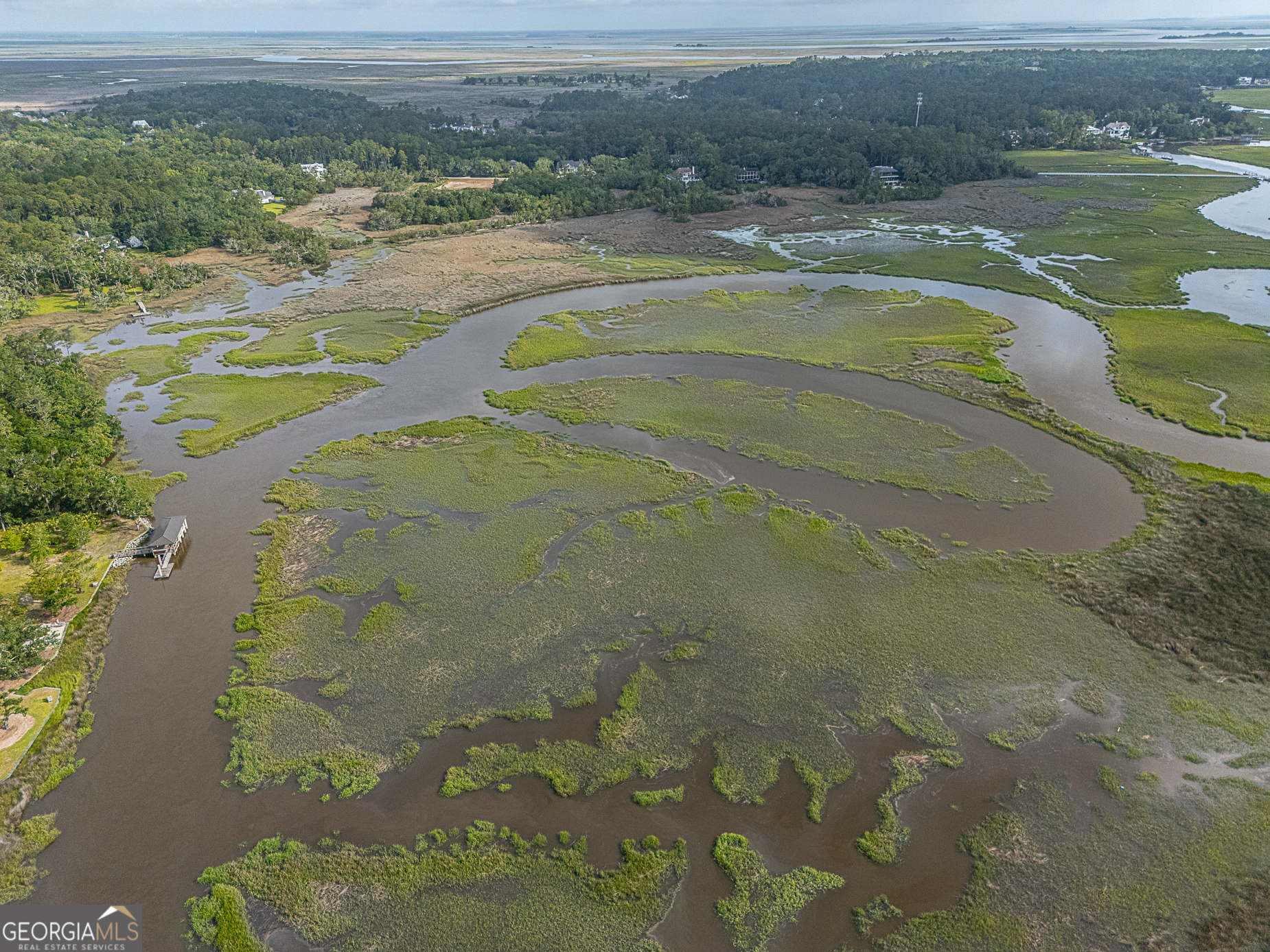 24 Carriage Drive St. Simons Island, GA 31522 - Photo 19 of 67 a view of a lake view
