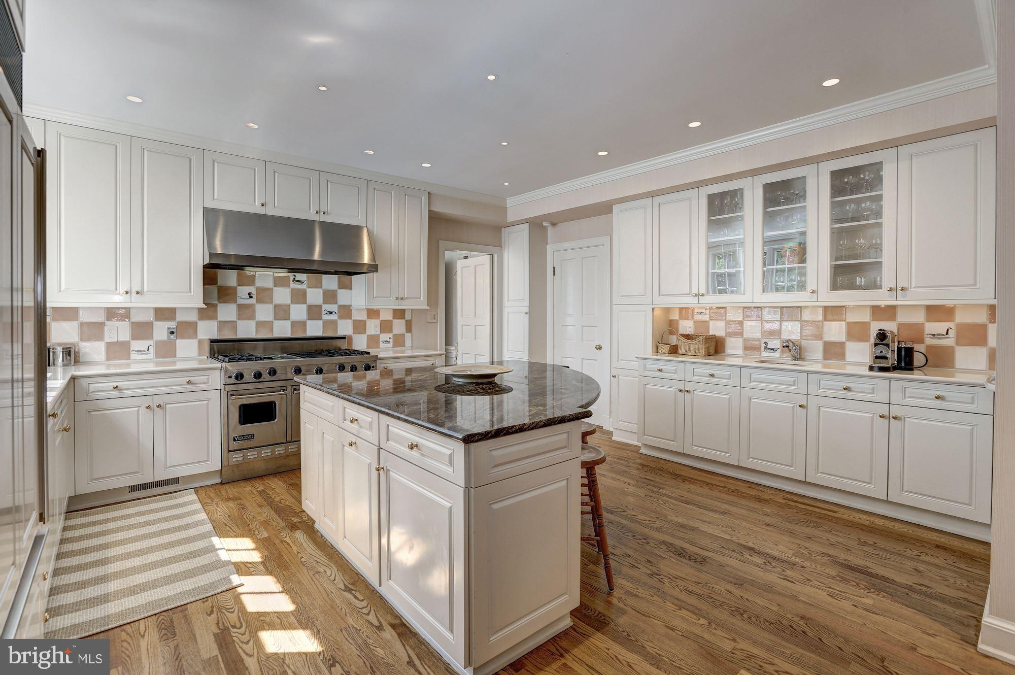 6405 Shadow Road Chevy Chase, MD 20815 - Photo 13 of 48 Eat-In Kitchen with Island