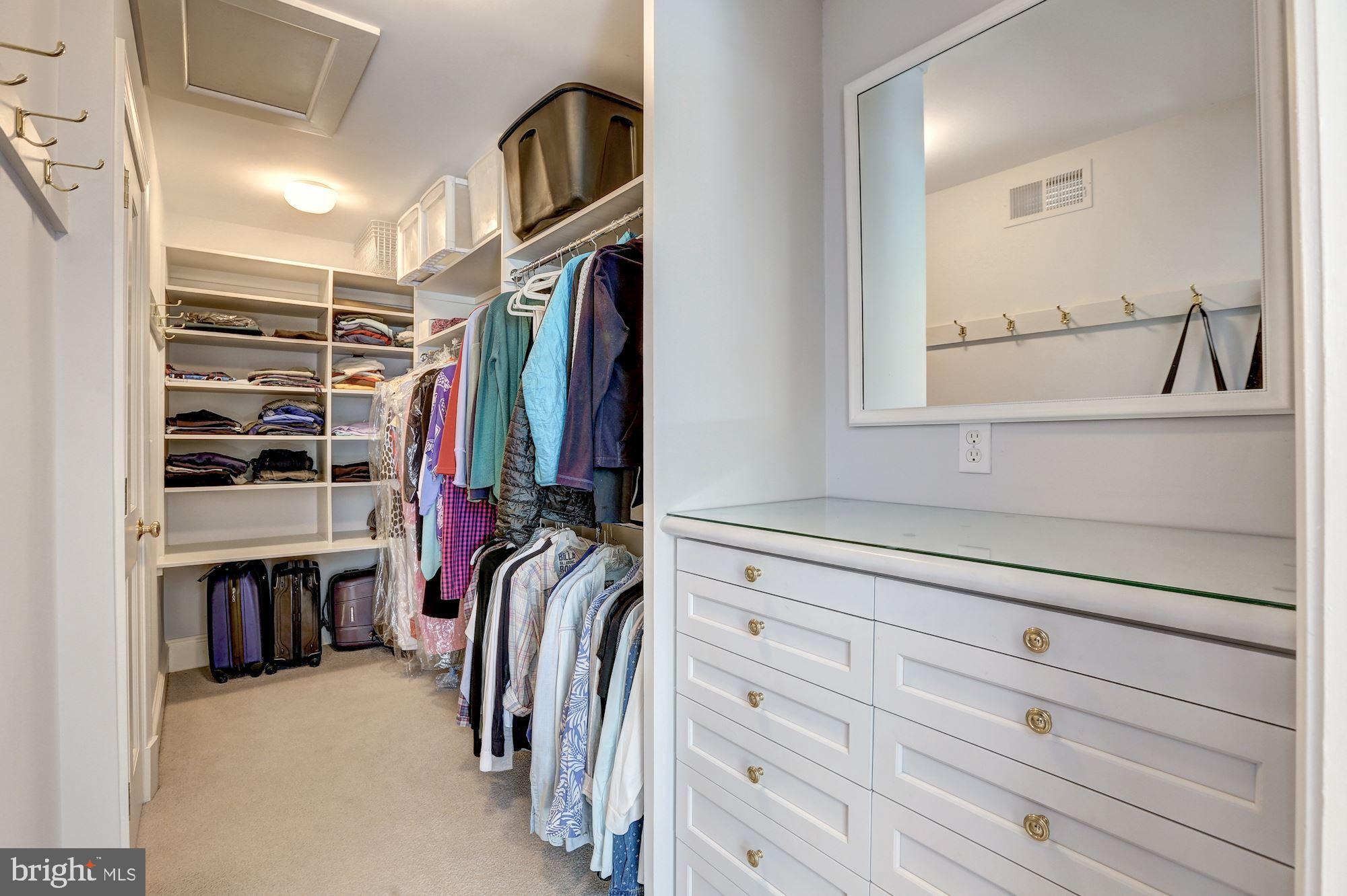 6405 Shadow Road Chevy Chase, MD 20815 - Photo 23 of 48 Master Walk-In Closet
