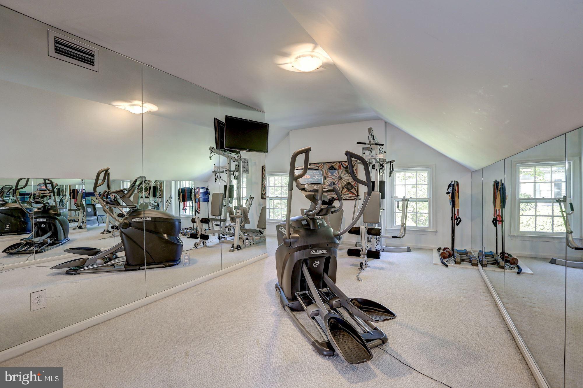6405 Shadow Road Chevy Chase, MD 20815 - Photo 36 of 48 Fitness Room