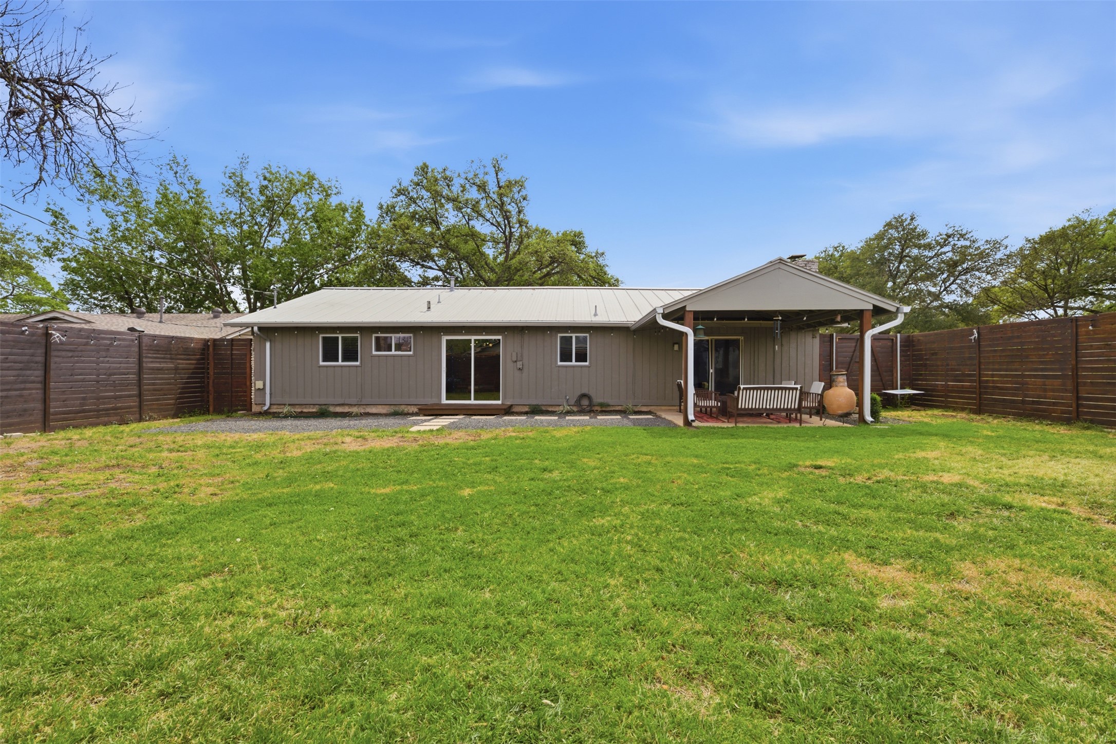3208 Yellowpine Terrace Austin, TX 78757 - Photo 28 of 35 a front view of a house with a garden