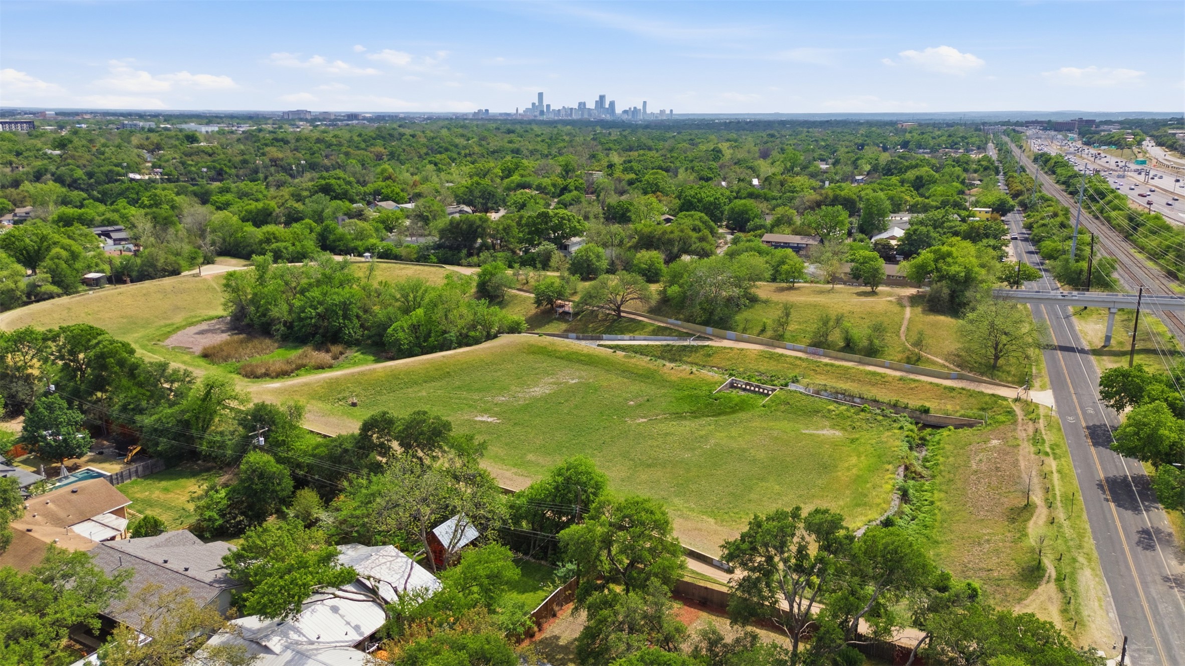 3208 Yellowpine Terrace Austin, TX 78757 - Photo 35 of 35 a view of a lake with a city