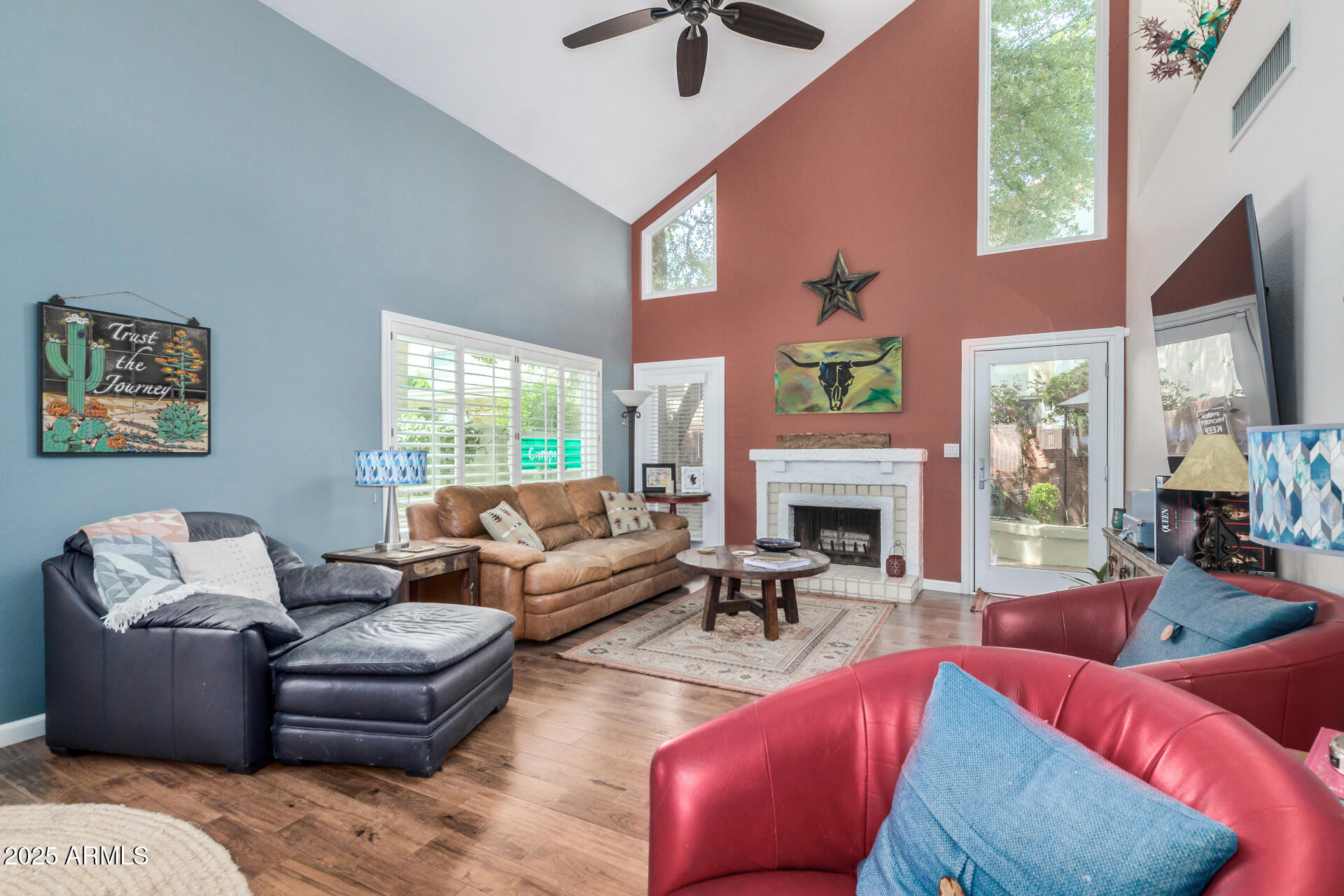 1908 East Rhea Road Tempe, AZ 85284 - Photo 12 of 39 Wood Floors & Vaulted Ceilings
