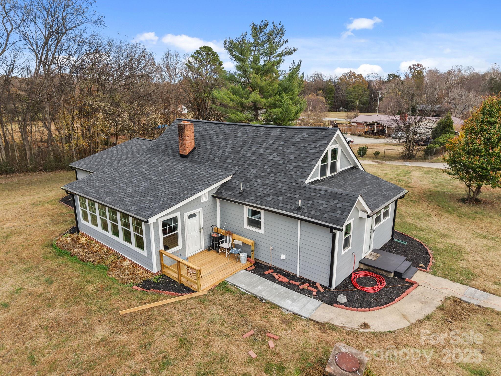 2337 Belmont Road Linwood, NC 27299 - Photo 40 of 46 a aerial view of a house with a yard