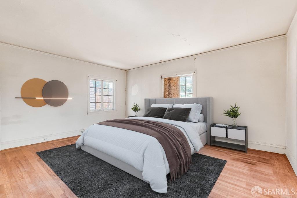 2815 Ashby Avenue Berkeley, CA 94705 - Photo 25 of 57 a bedroom with a bed and window