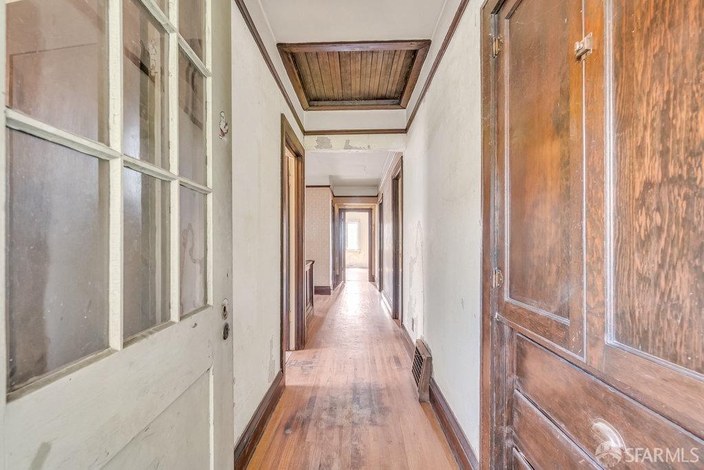 2815 Ashby Avenue Berkeley, CA 94705 - Photo 33 of 57 a view of hallway with stairs
