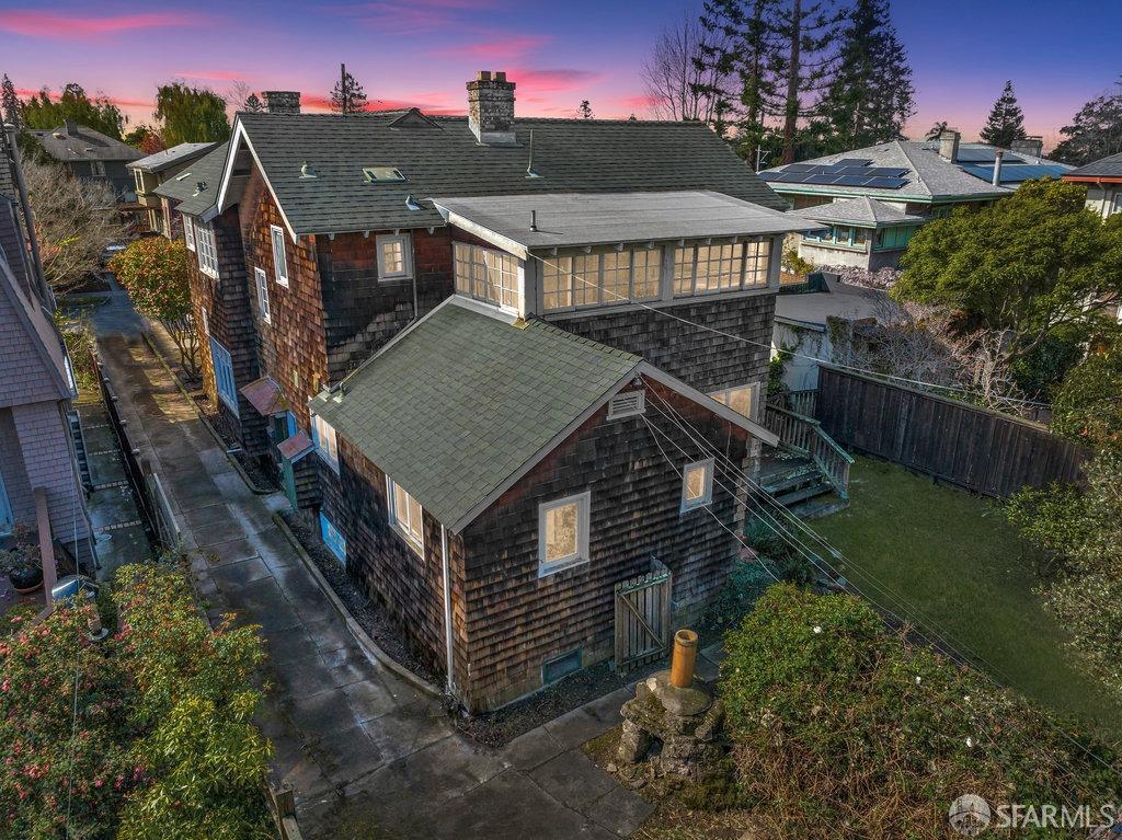 2815 Ashby Avenue Berkeley, CA 94705 - Photo 40 of 57 a aerial view of a house with a yard
