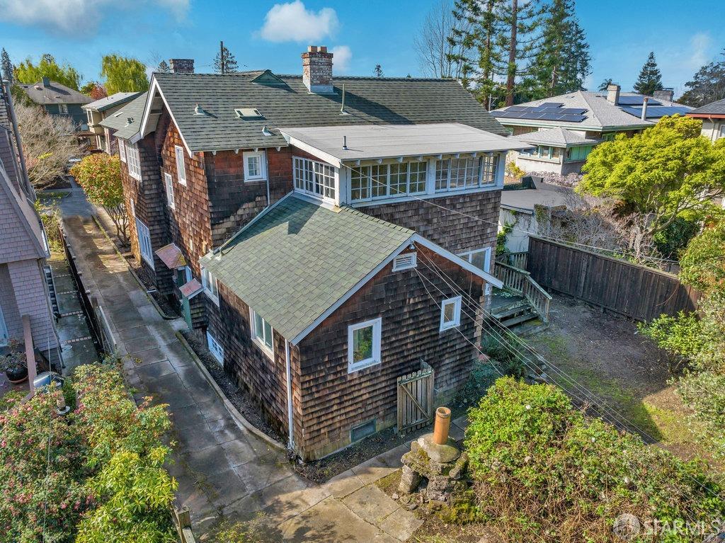 2815 Ashby Avenue Berkeley, CA 94705 - Photo 4 of 57 a aerial view of a house with a yard