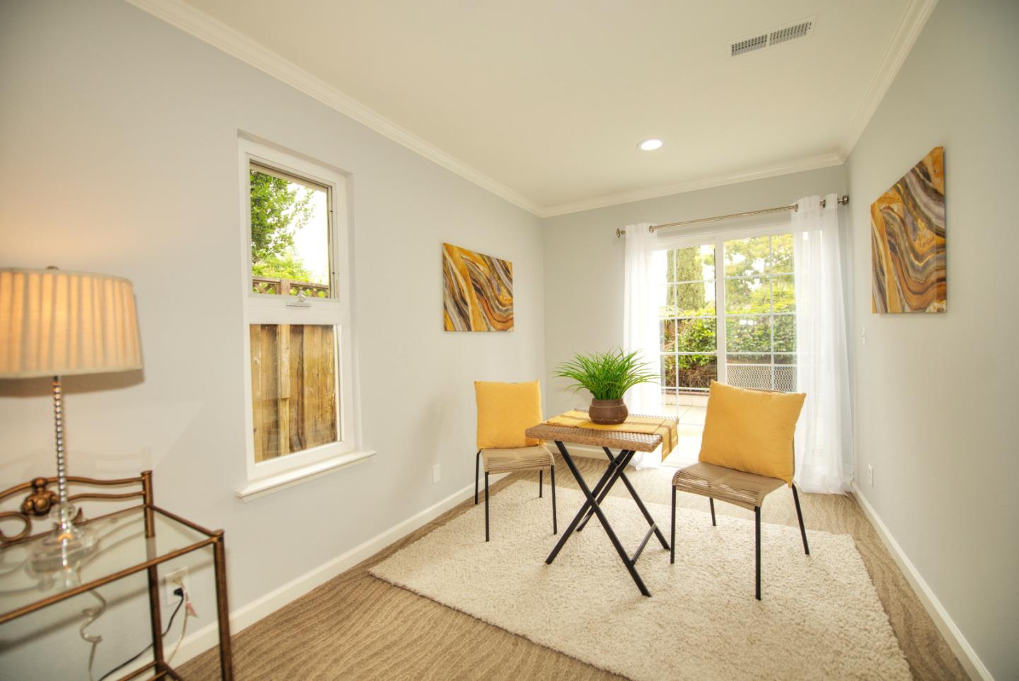 1396 Fallen Leaf Drive Milpitas, CA 95035 - Photo 21 of 43 a dining room with furniture and a window