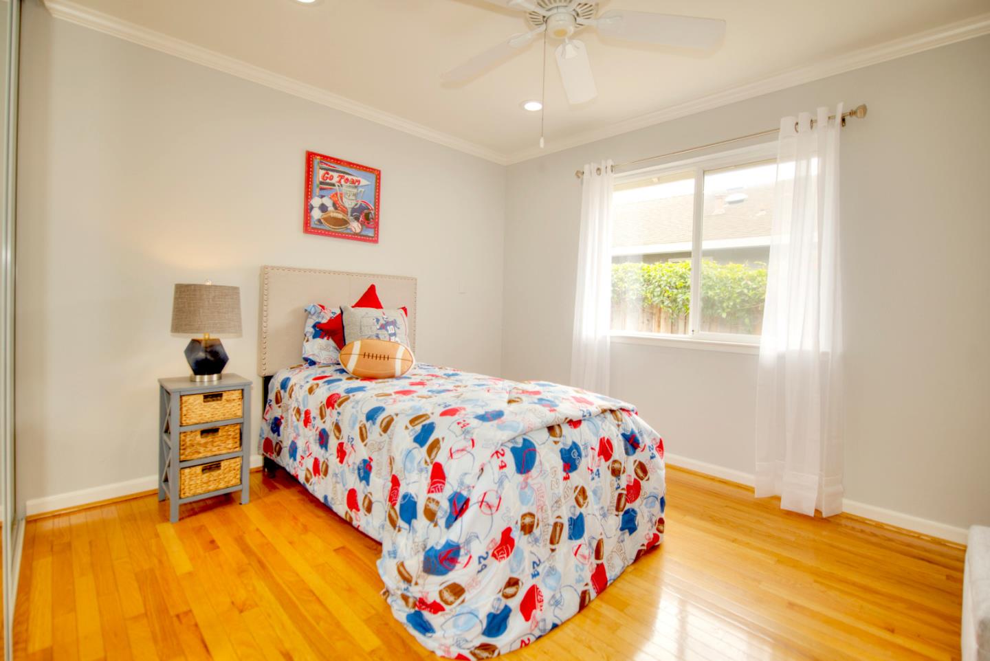 1396 Fallen Leaf Drive Milpitas, CA 95035 - Photo 25 of 43 a bedroom with a bed and a window