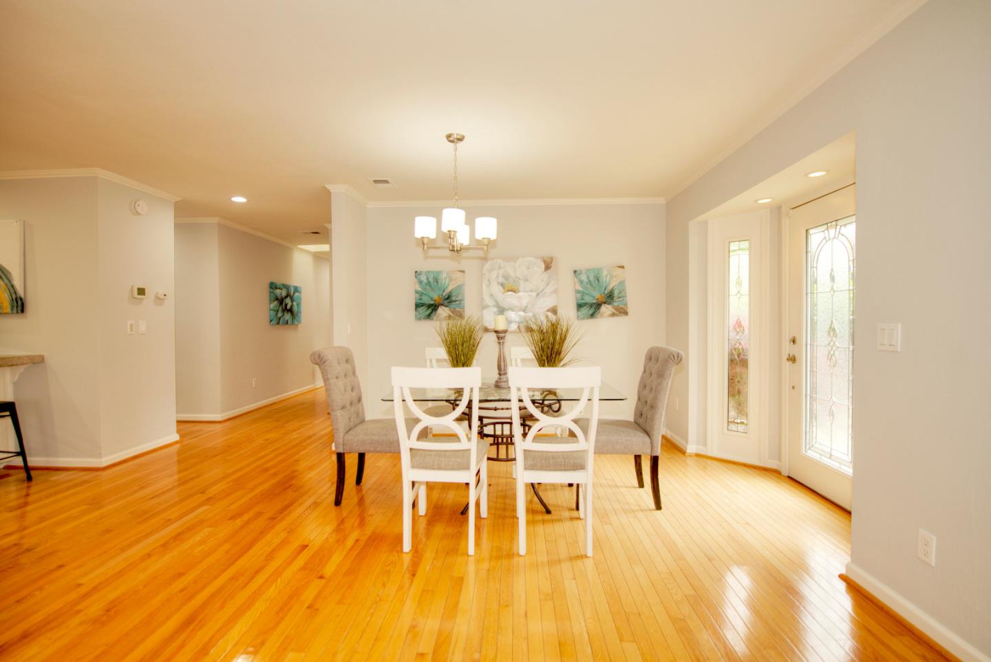 1396 Fallen Leaf Drive Milpitas, CA 95035 - Photo 8 of 43 a dining room with furniture and wooden floor