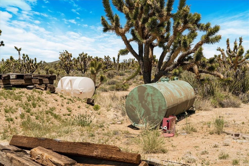 98202 Old Cima Ranch Road Nipton, CA 92364 - Photo 29 of 42 a view of a backyard of the house