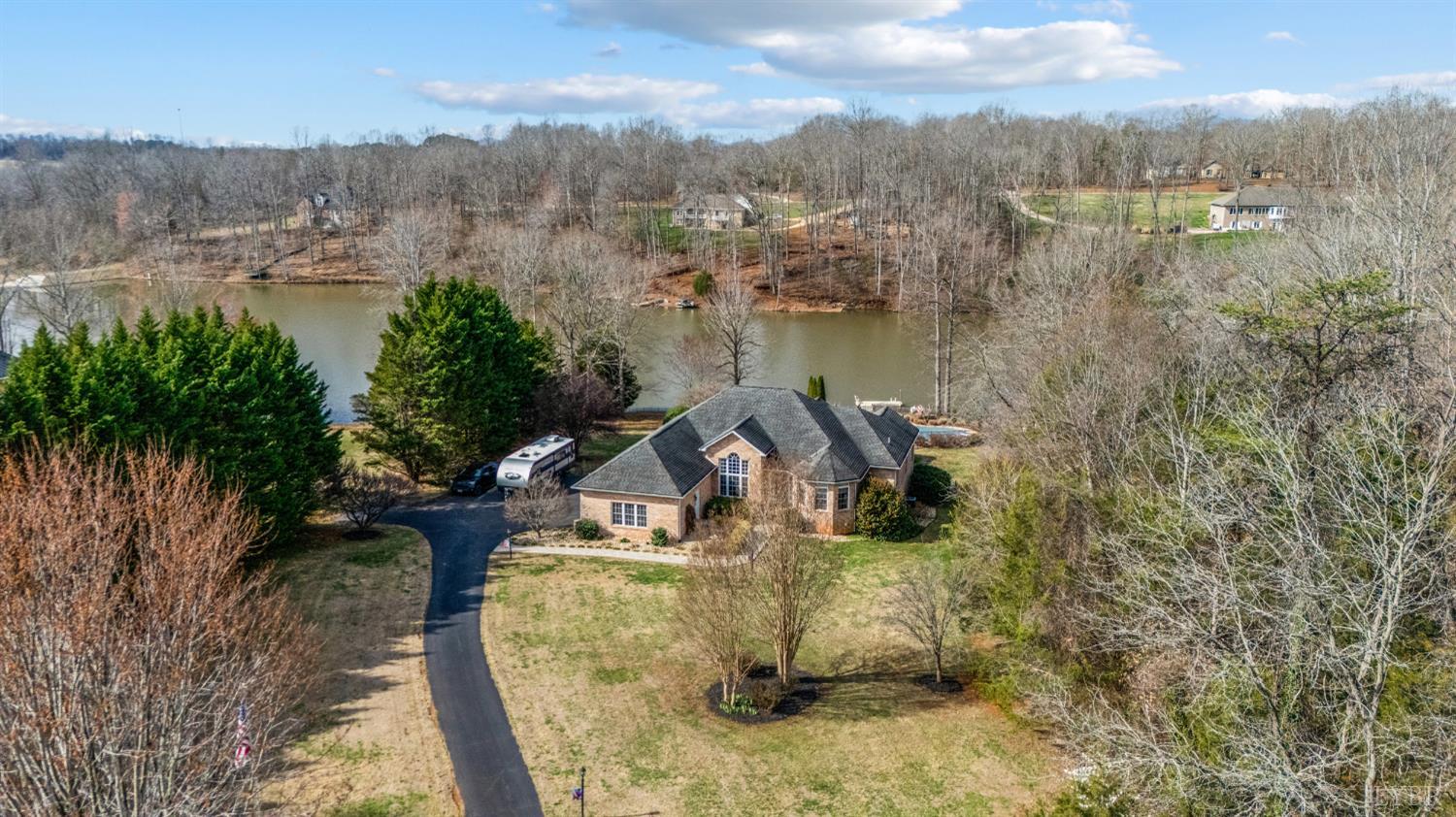 378 Tusculum Lane East Amherst, VA 24521 - Photo 13 of 99 a view of a lake in a residential houses