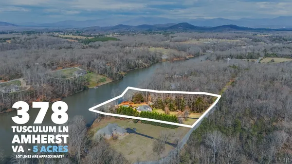 $825,000 | 378 Tusculum Lane East, Amherst, VA 24521