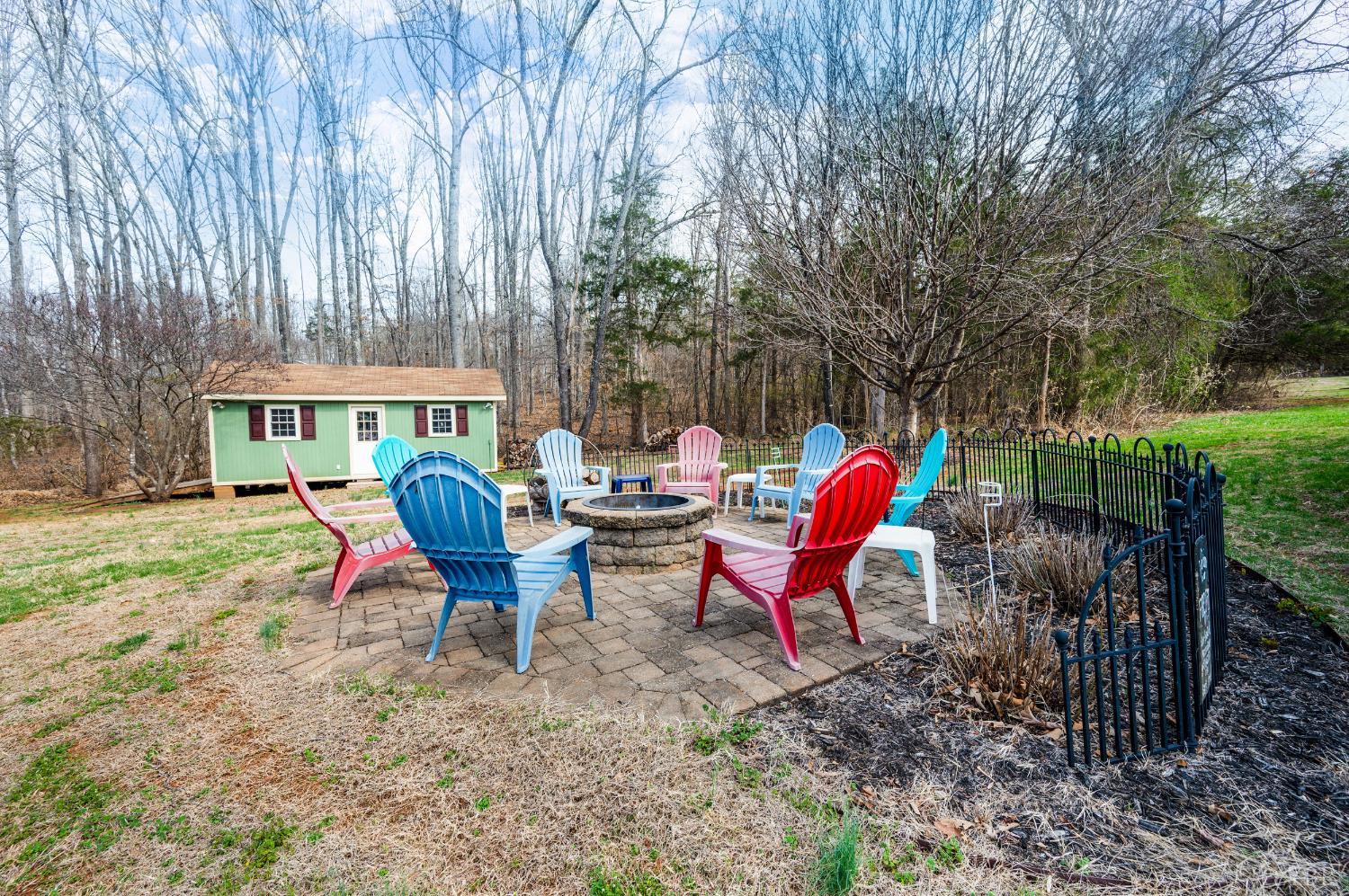 378 Tusculum Lane East Amherst, VA 24521 - Photo 82 of 99 a view of house with backyard and sitting area