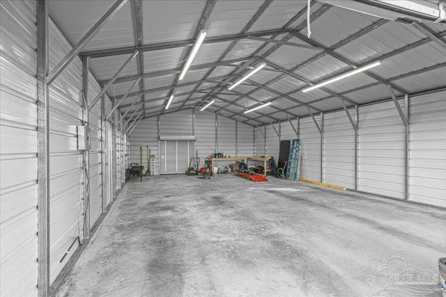 a view of storage and utility room