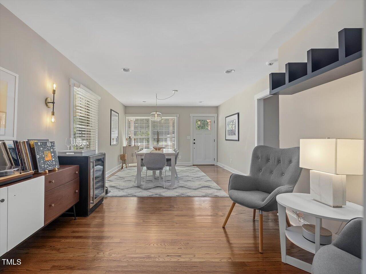1310 Carolina Pines Avenue Raleigh, NC 27603 - Photo 3 of 53 a living room with furniture and wooden floor
