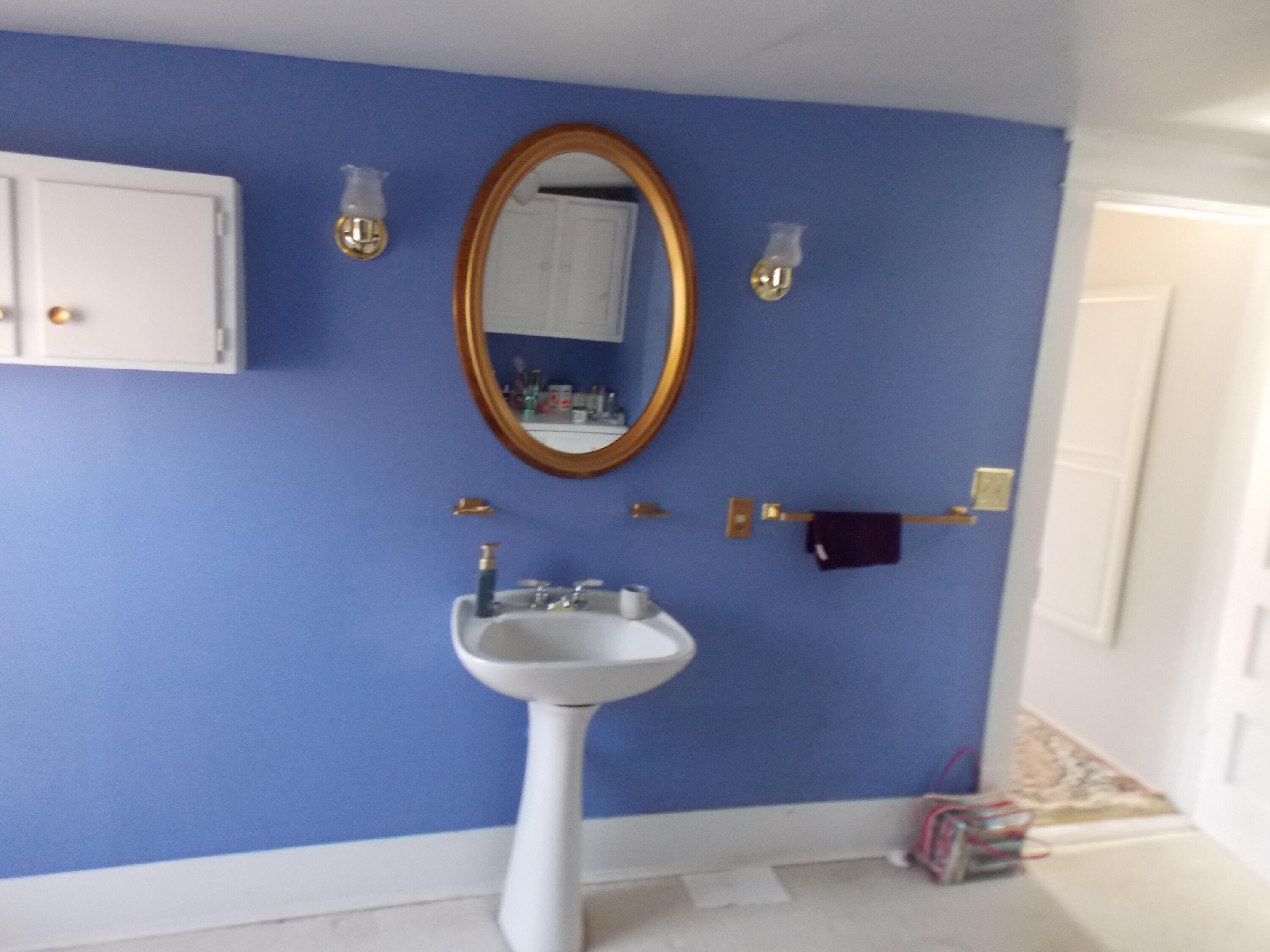 624 South Maple Street Vinton, VA 24179 - Photo 15 of 43 a bathroom with a sink and a mirror