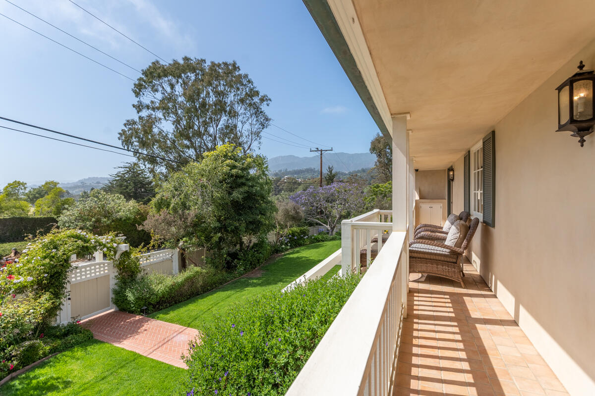 940 Channel Drive Santa Barbara, CA 93108 - Photo 36 of 65 View from Balcony - 940 Channel Dr SB CA