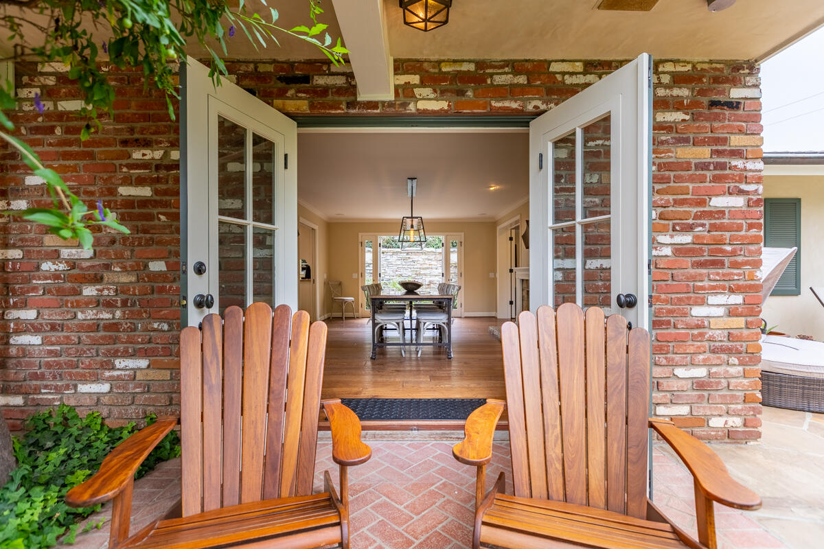 940 Channel Drive Santa Barbara, CA 93108 - Photo 39 of 65 Covered Dining Porch - 940 Channel Dr SB