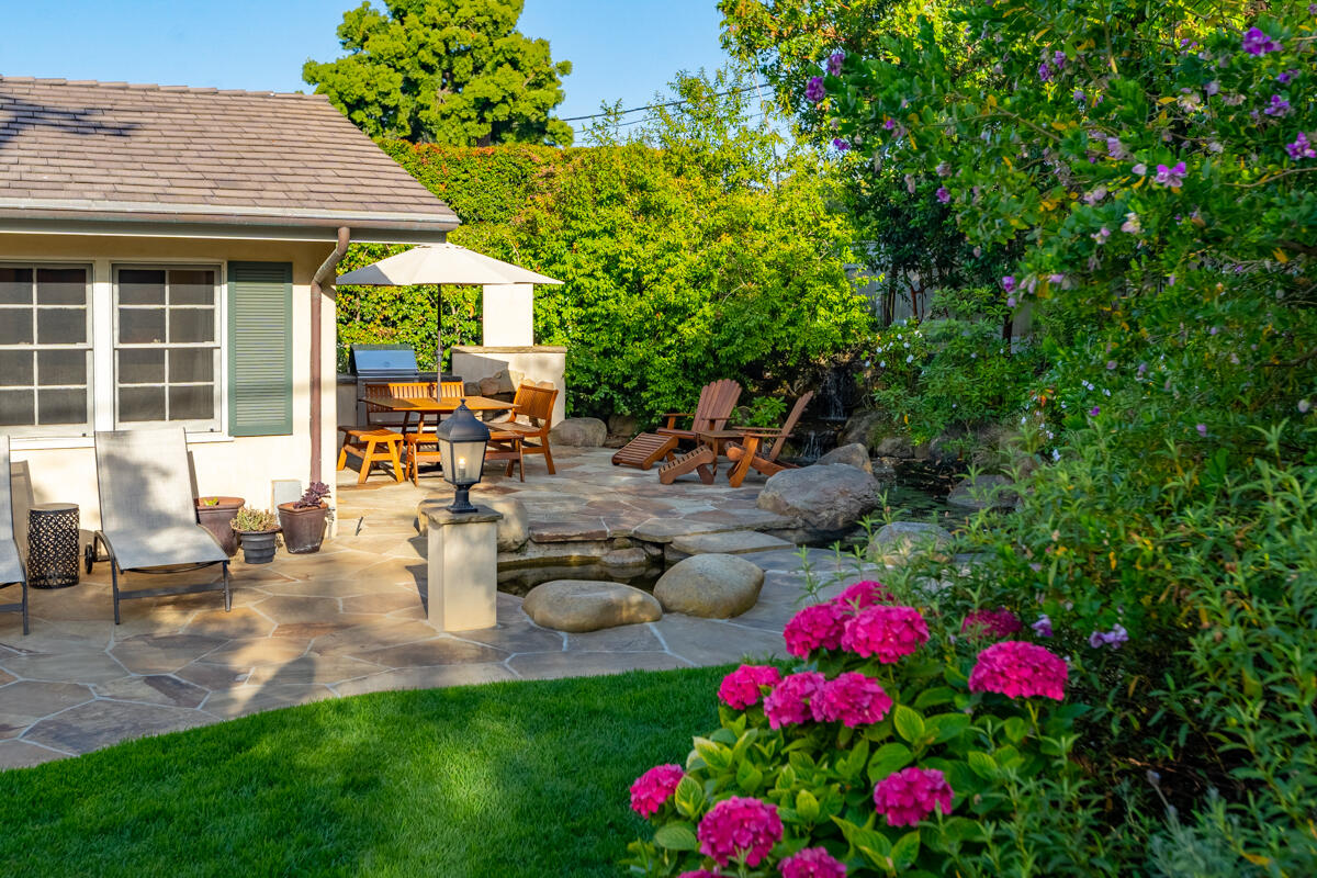 940 Channel Drive Santa Barbara, CA 93108 - Photo 49 of 65 Media Room Patio - 940 Channel Dr SB CA