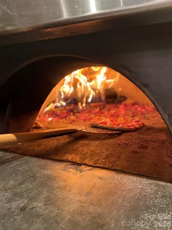 a view of balcony with wooden floor