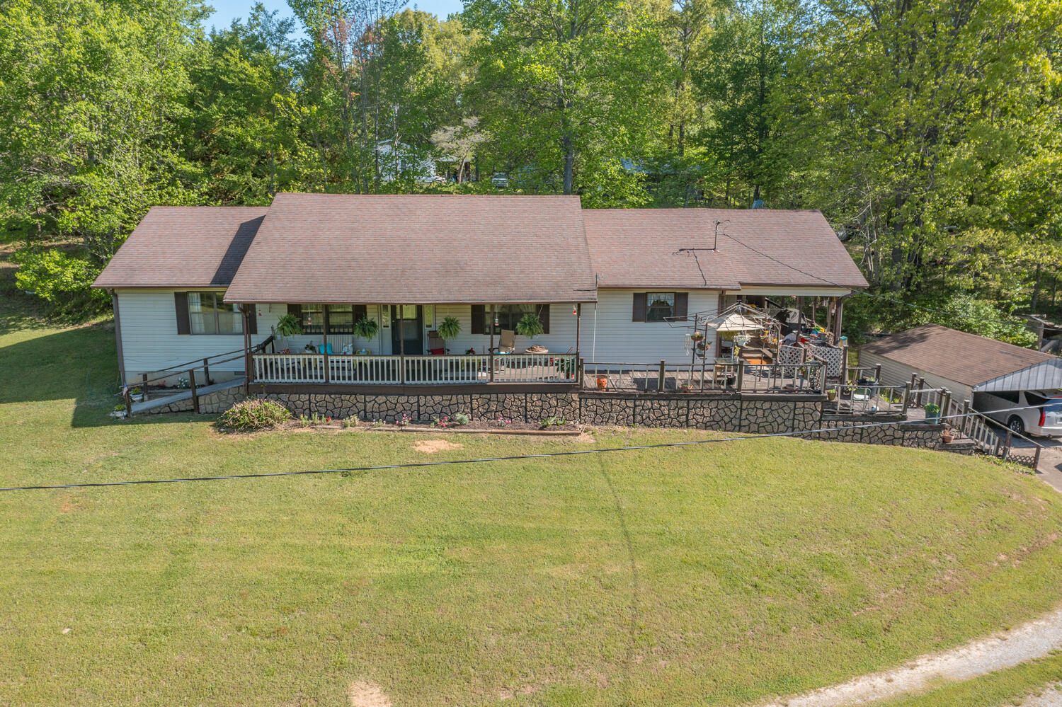 2027 West Cove Road Chickamauga, GA 30707 - Photo 52 of 58 2027 W Cove Aerials HD-13