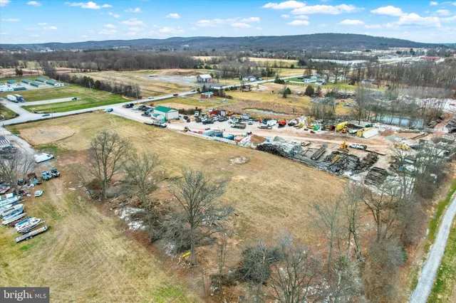 a view of a city with an ocean view