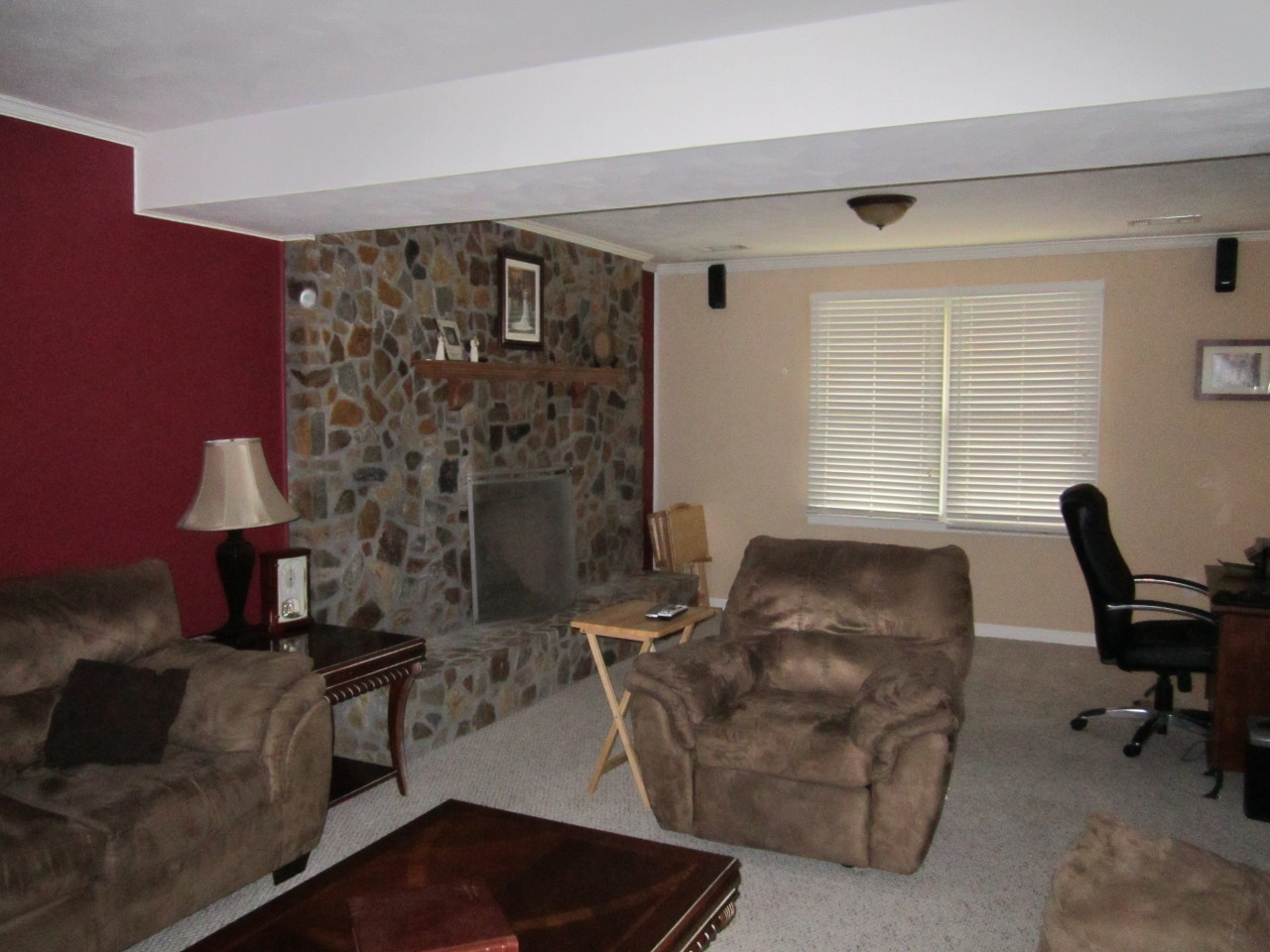 1138 Mountain Pass Road Blue Ridge, VA 24064 - Photo 26 of 46 family room fireplace