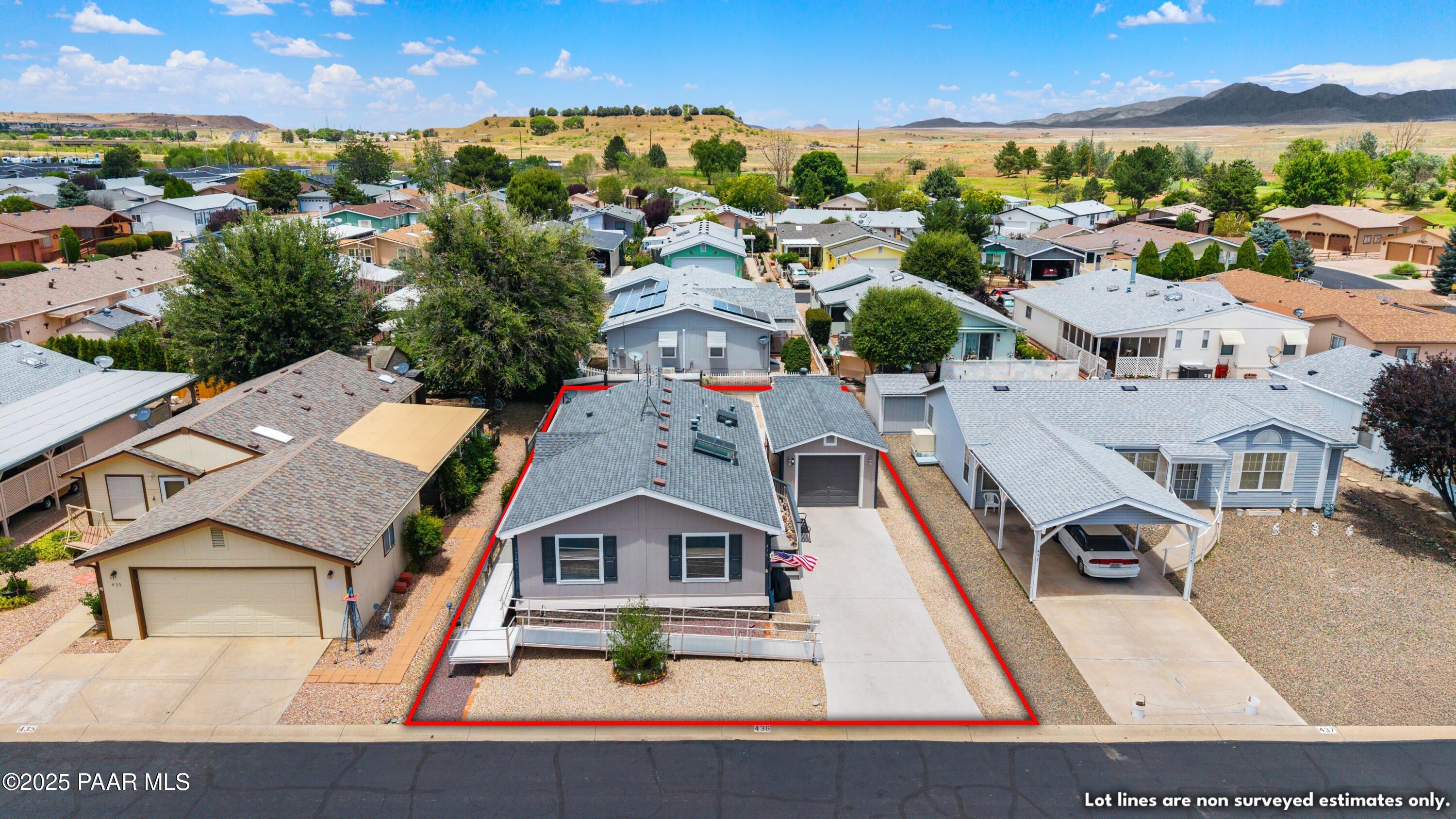 12200 East Obsidian Loop Road Prescott Valley, AZ 86327 - Photo 20 of 23 020_Aerial View N