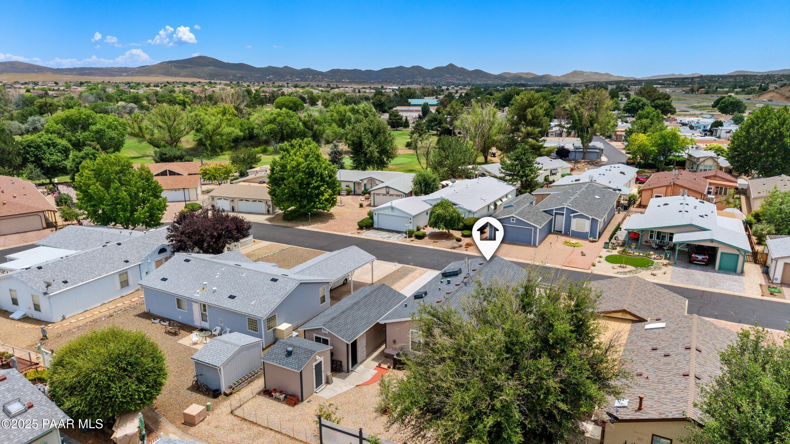 12200 East Obsidian Loop Road Prescott Valley, AZ 86327 - Photo 22 of 23 022_Aerial View SE