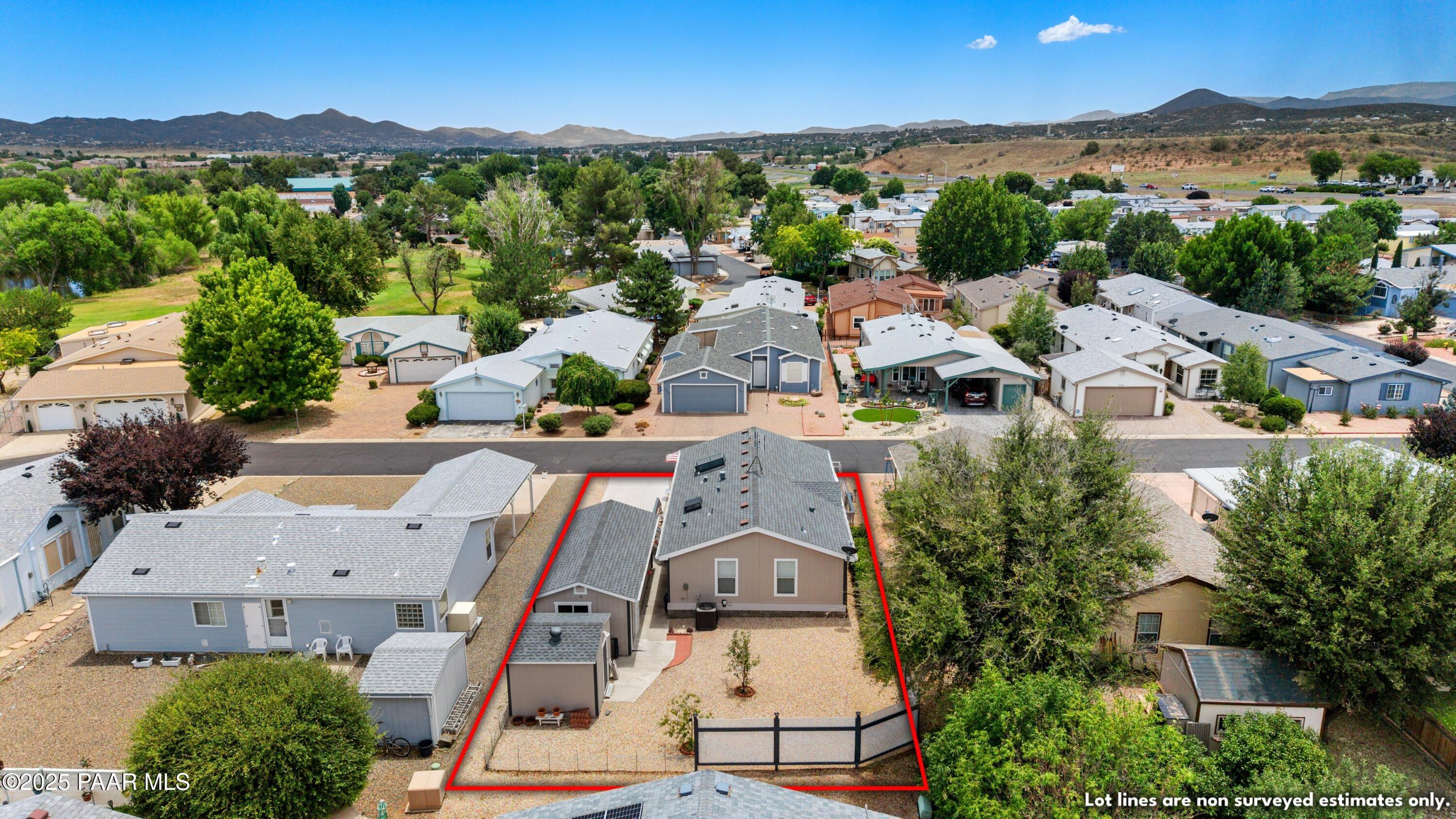 12200 East Obsidian Loop Road Prescott Valley, AZ 86327 - Photo 23 of 23 023_Aerial View S