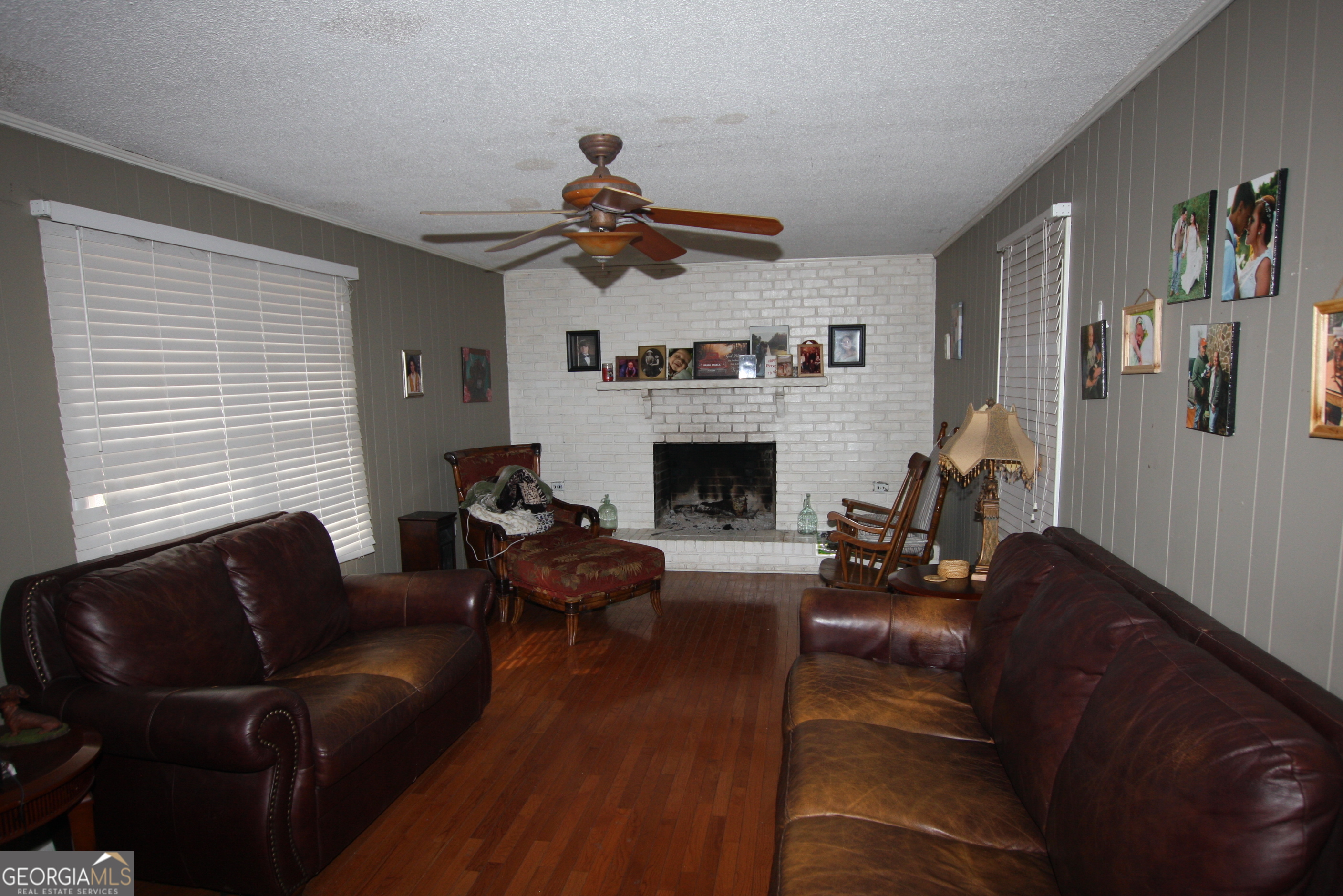 406 Old Rome Road Aragon, GA 30104 - Photo 8 of 21 a living room with furniture and a fireplace