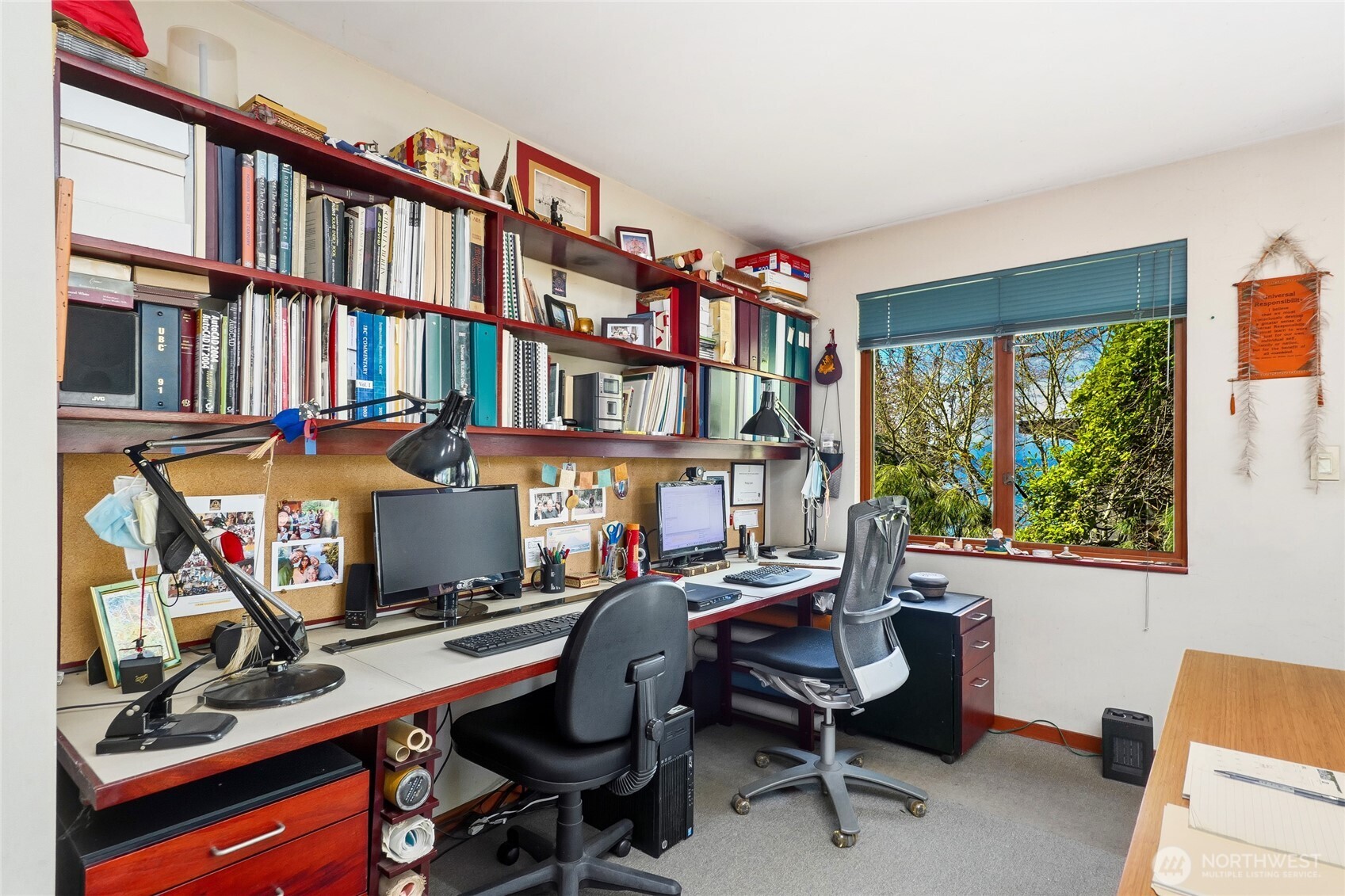 16202 72nd Avenue West Edmonds, WA 98026 - Photo 12 of 23 a view of a workspace with furniture and a window