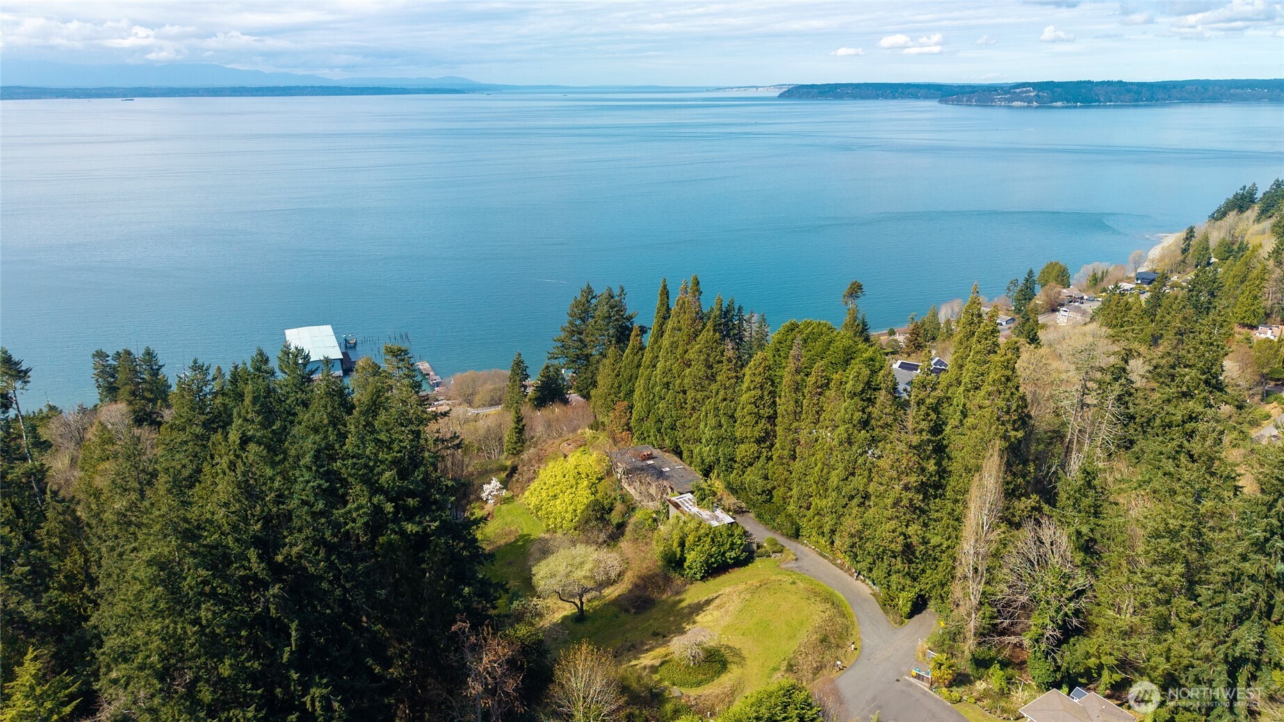 16202 72nd Avenue West Edmonds, WA 98026 - Photo 5 of 23 a view of a lake with a mountain view