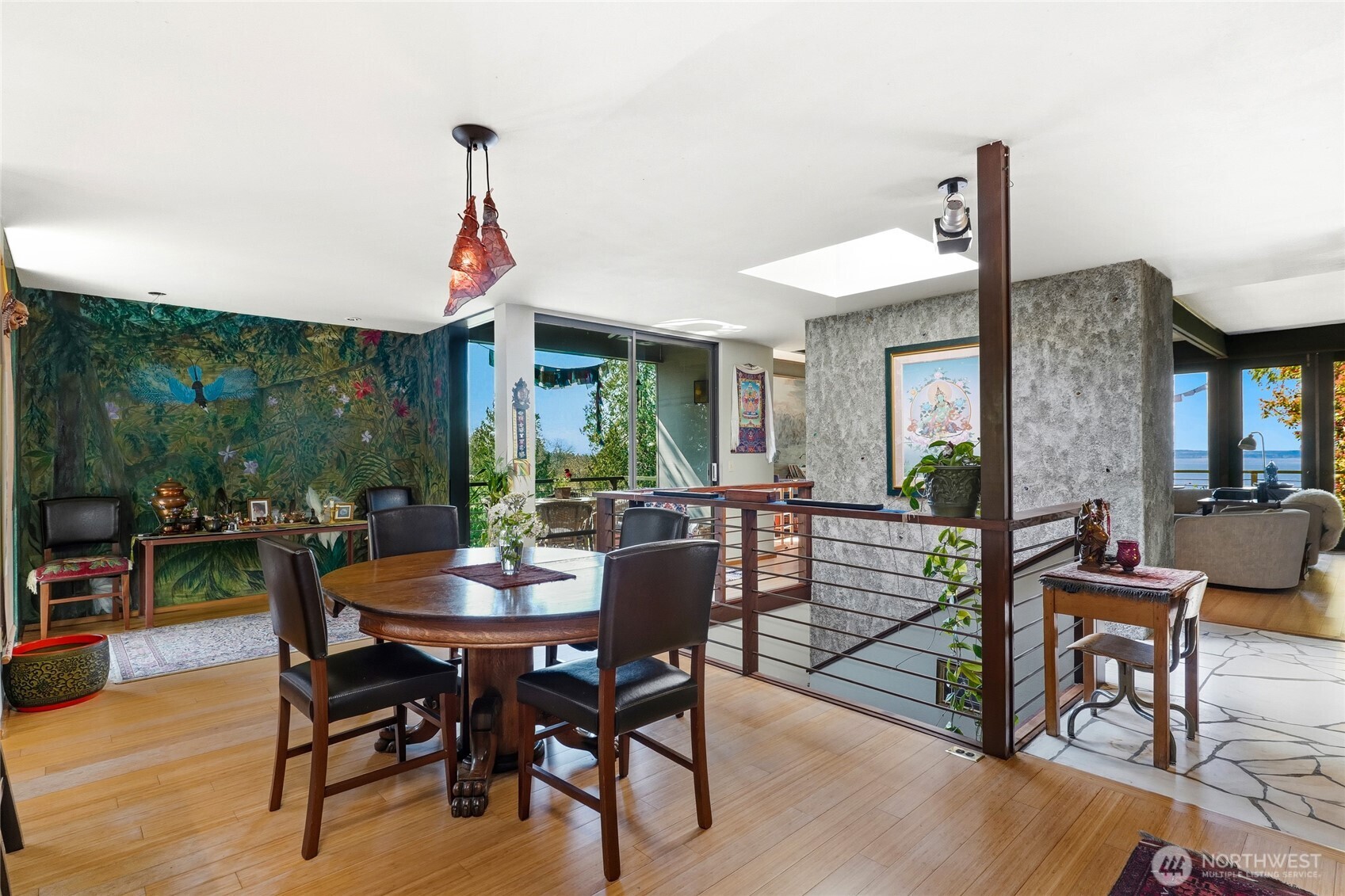 16202 72nd Avenue West Edmonds, WA 98026 - Photo 6 of 23 a view of a dining room with furniture window and wooden floor