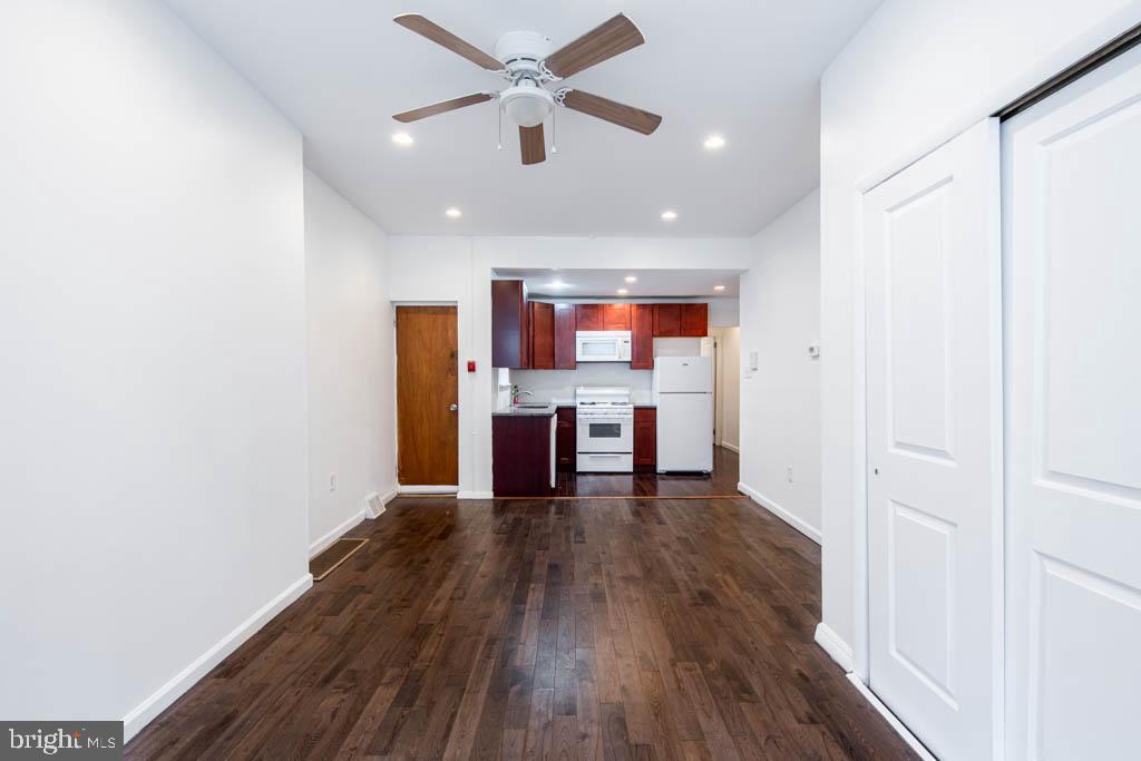 545 Christian Street, Unit 2 Philadelphia, PA 19147 - Photo 25 of 30 a view of kitchen and dining room with wooden floor