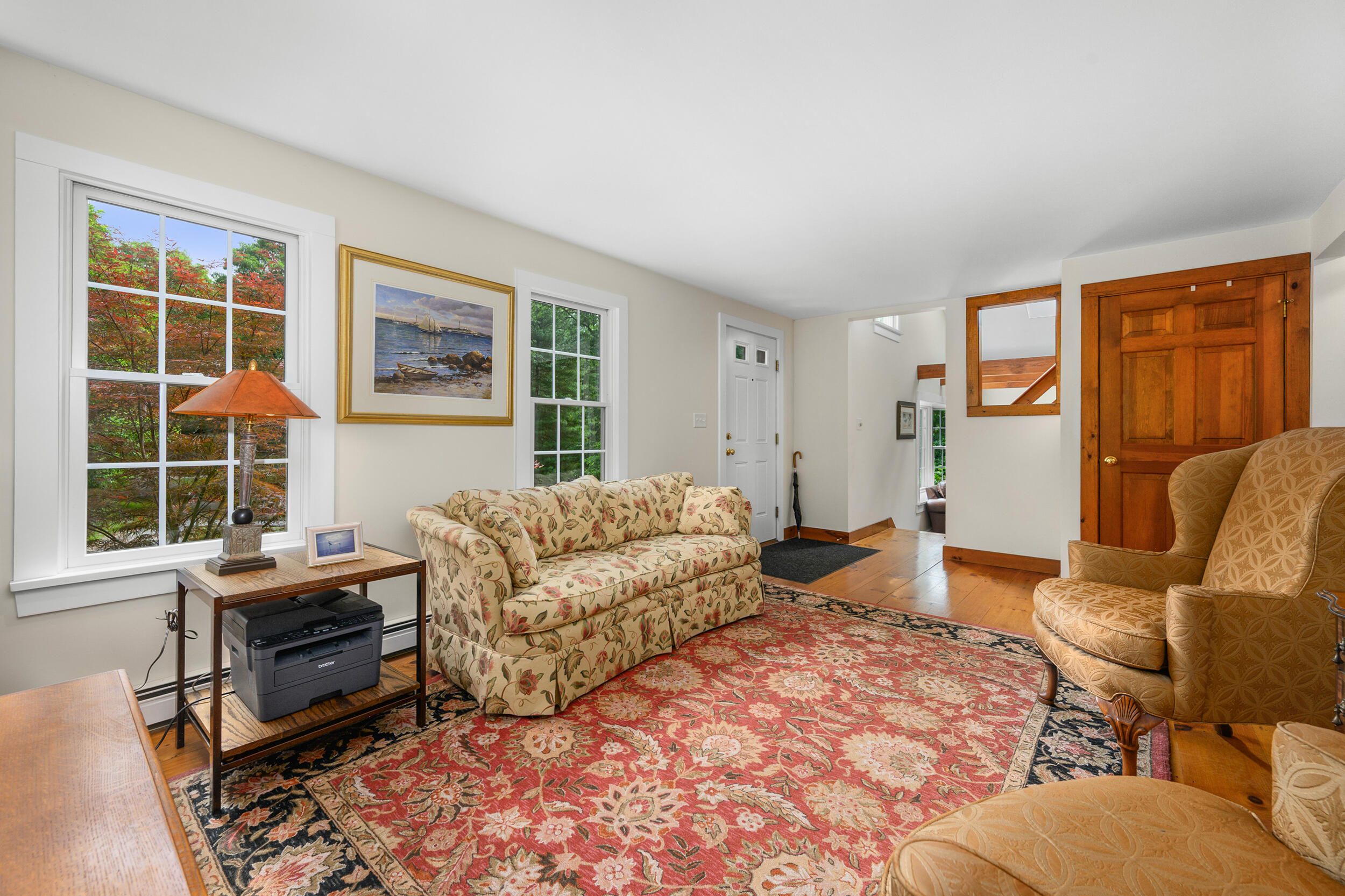 23 Portanimicut Road Orleans, MA 02653 - Photo 21 of 65 Living room and front door