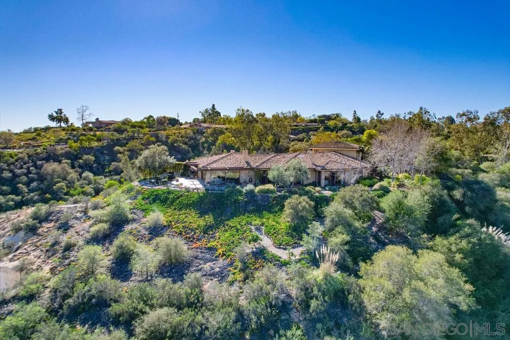 5653 Linea Del Cielo Rancho Santa Fe, CA 92067 - Photo 43 of 46 a view of a houses with a yard