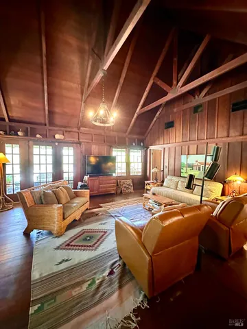 a outdoor space with patio lots of furniture