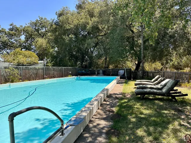 a black and white photo of a park