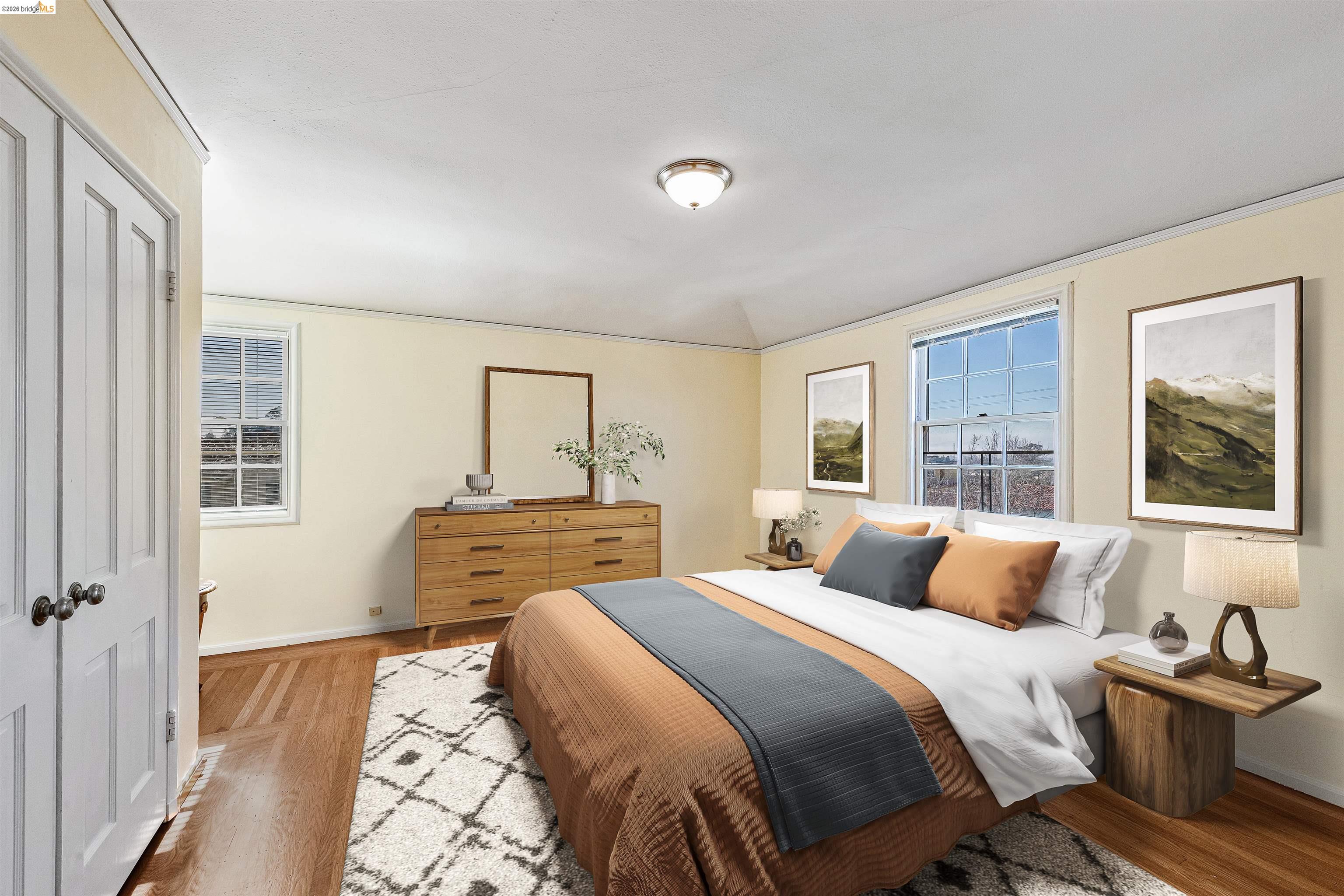 1739 Spruce Street Berkeley, CA 94709 - Photo 28 of 50 Virtually staged bedroom in 1739.