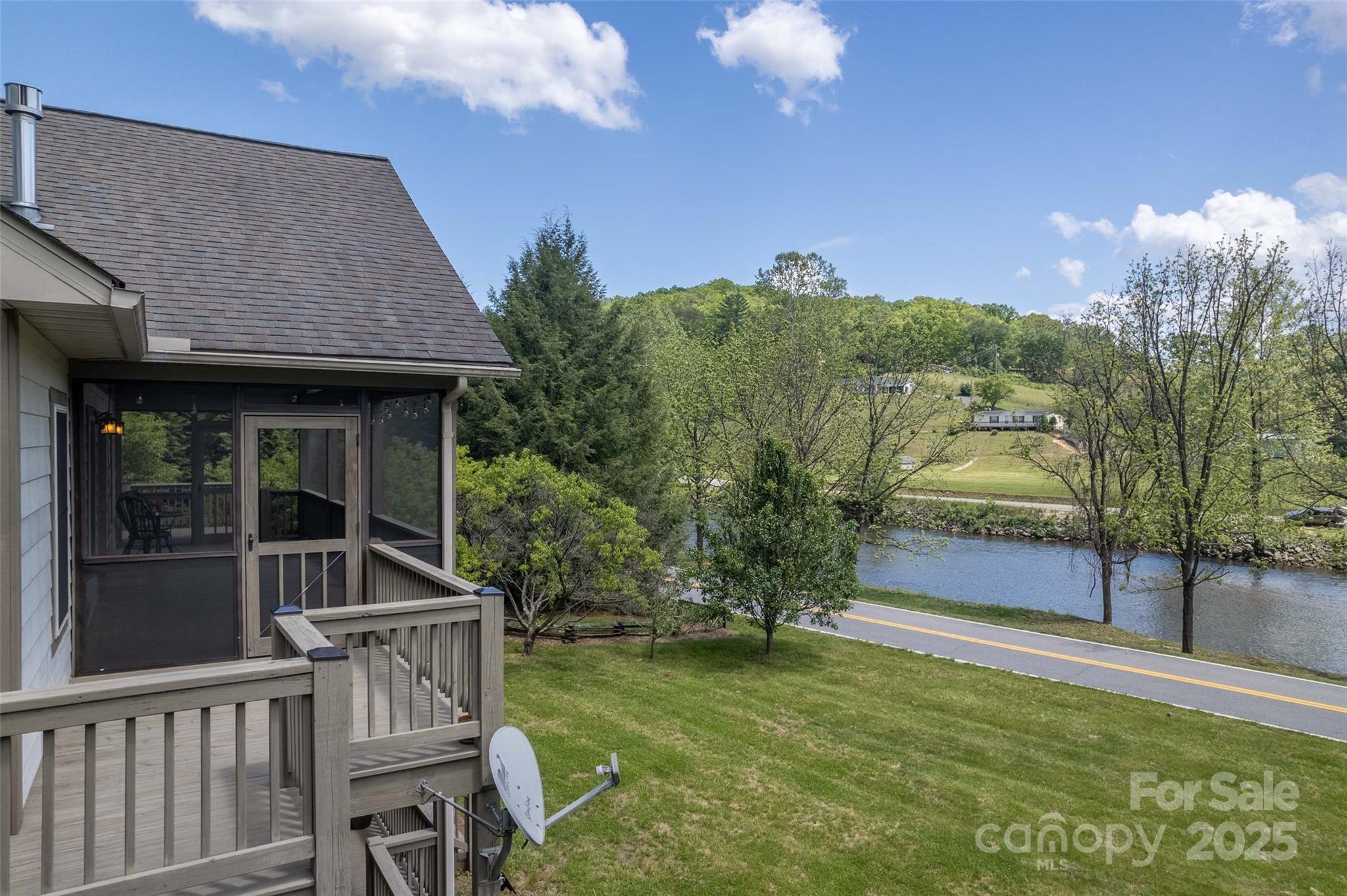 980 South River Road Sylva, NC 28779 - Photo 29 of 41 a front view of a house with a yard