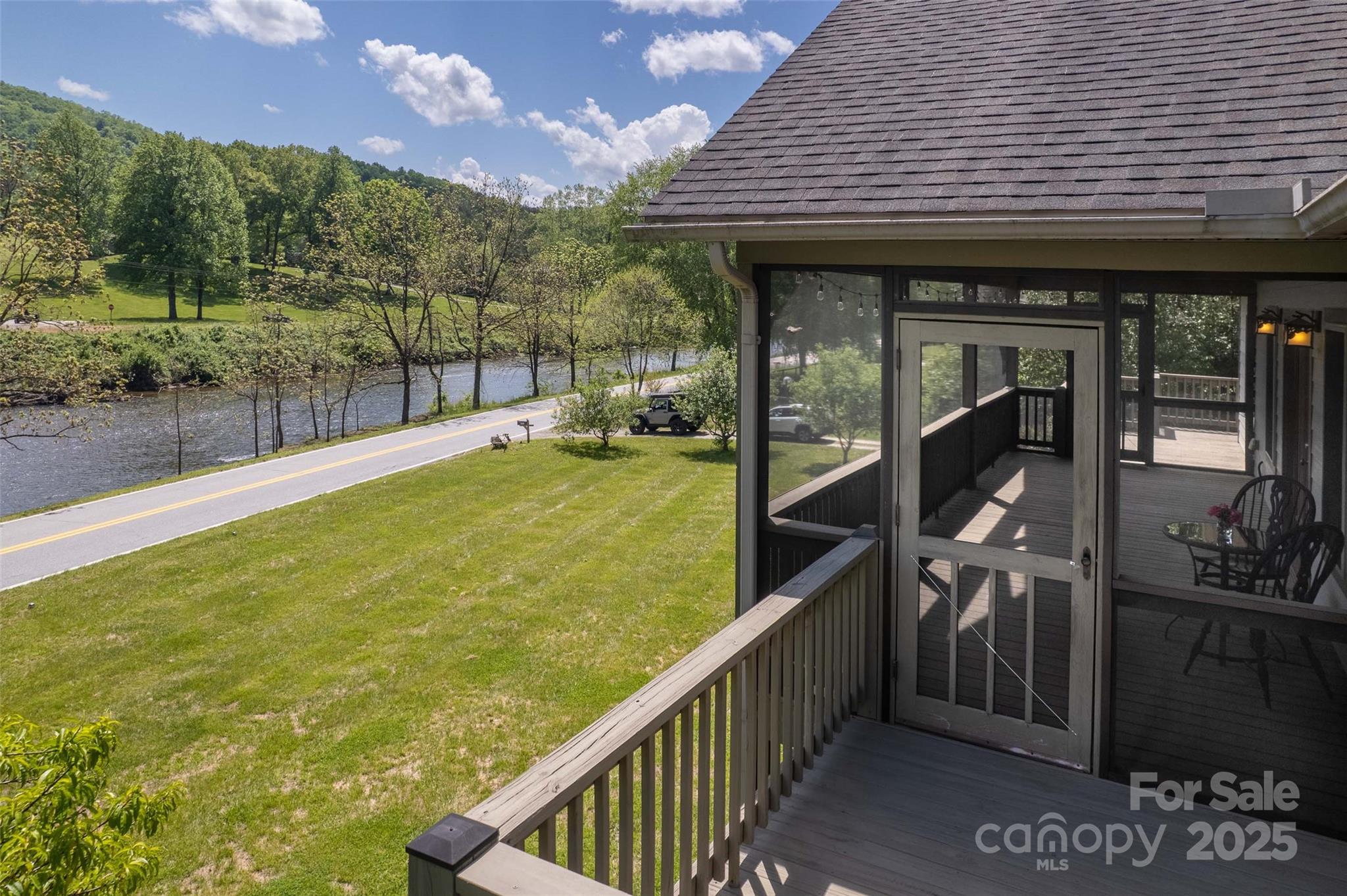 980 South River Road Sylva, NC 28779 - Photo 30 of 41 a view of swimming pool with seating space