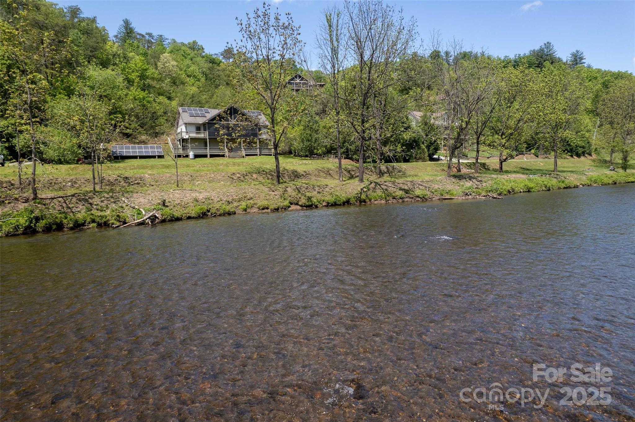 980 South River Road Sylva, NC 28779 - Photo 35 of 41 a view of a house with a yard