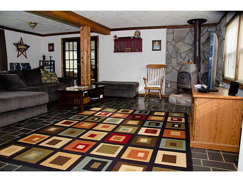 162 Truver Road Valencia, PA 16059 - Photo 6 of 17 Living Room. Cozy fireplace