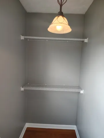 close up of hanging light