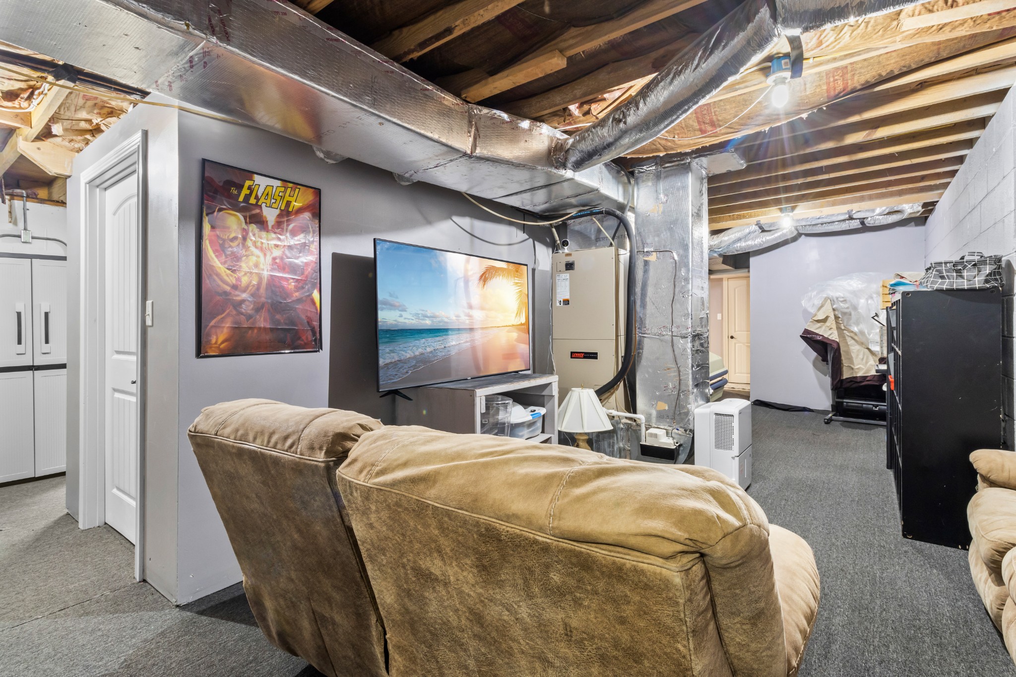 408 Sandy Road Dover, TN 37058 - Photo 29 of 36 a bedroom with bed and a mirror