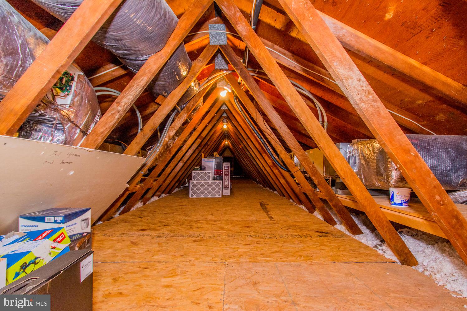 11501 Crows Nest Road Clarksville, MD 21029 - Photo 38 of 60 Stairwell to floored attic for storage